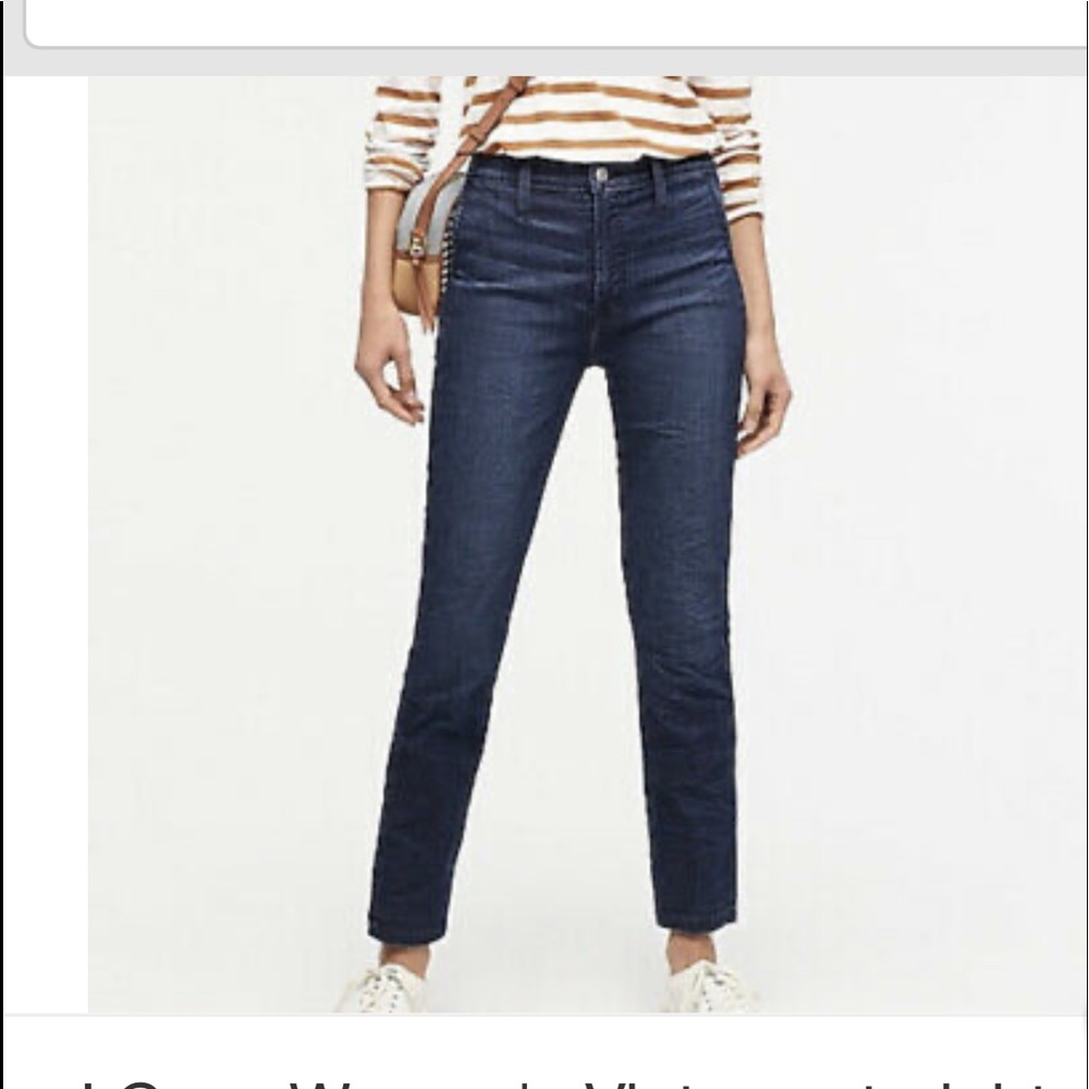 J. Crew vintage straight denim